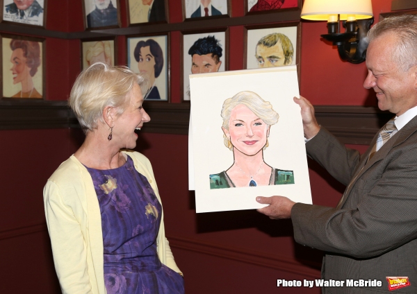 Photo Coverage: Sardi's Unveils Caricature for 2015 Tony Nominee Helen Mirren! Image