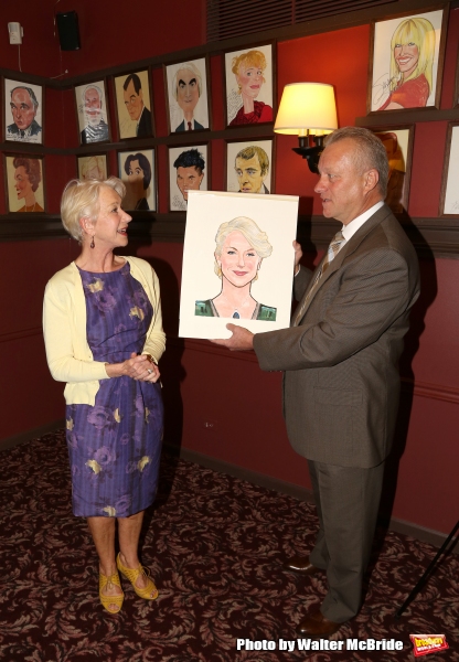 Photo Coverage: Sardi's Unveils Caricature for 2015 Tony Nominee Helen Mirren! Image