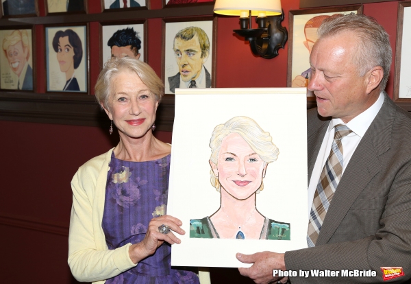 Photo Coverage: Sardi's Unveils Caricature for 2015 Tony Nominee Helen Mirren! Image