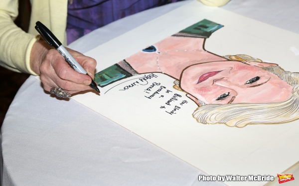 Photo Coverage: Sardi's Unveils Caricature for 2015 Tony Nominee Helen Mirren! Image