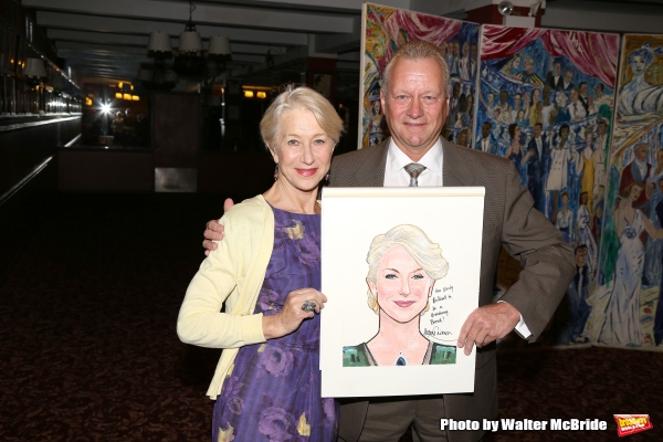 Photo Coverage: Sardi's Unveils Caricature for 2015 Tony Nominee Helen Mirren! Image