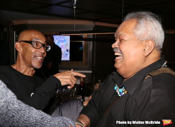 Reg E. Gaines and Miguel Algarin  Photo