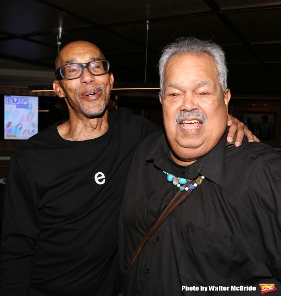 Reg E. Gaines and Miguel Algarin  Photo