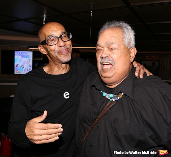 Reg E. Gaines and Miguel Algarin  Photo