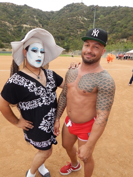 Photo Flash: WEHO Cheerleaders Win 2015 Drag Queen World Series to Support The Life Group LA 