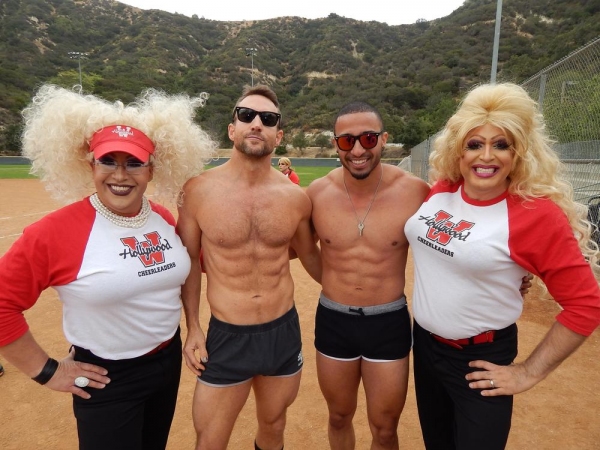 Photo Flash: WEHO Cheerleaders Win 2015 Drag Queen World Series to Support The Life Group LA 