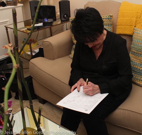 Exclusive Photo Coverage: Couple Marries Backstage at THE VISIT on Broadway! Image