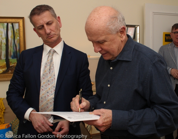 Exclusive Photo Coverage: Couple Marries Backstage at THE VISIT on Broadway! Image