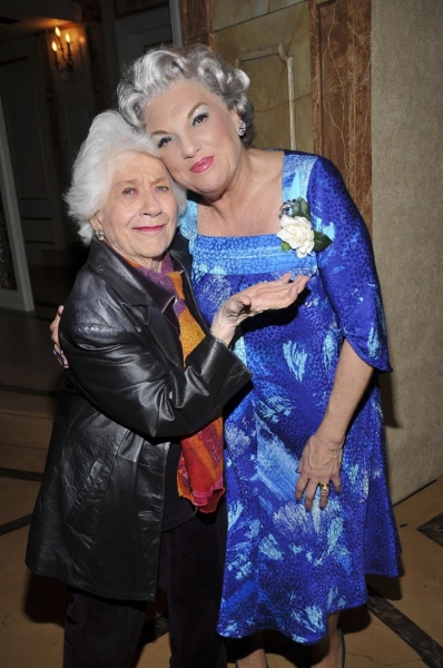 Photo Flash: Jesse Tyler Ferguson & Charlotte Rae Visit Broadway's IT SHOULDA BEEN YOU Image