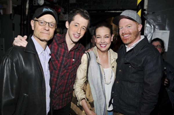 Photo Flash: Jesse Tyler Ferguson & Charlotte Rae Visit Broadway's IT SHOULDA BEEN YOU Image
