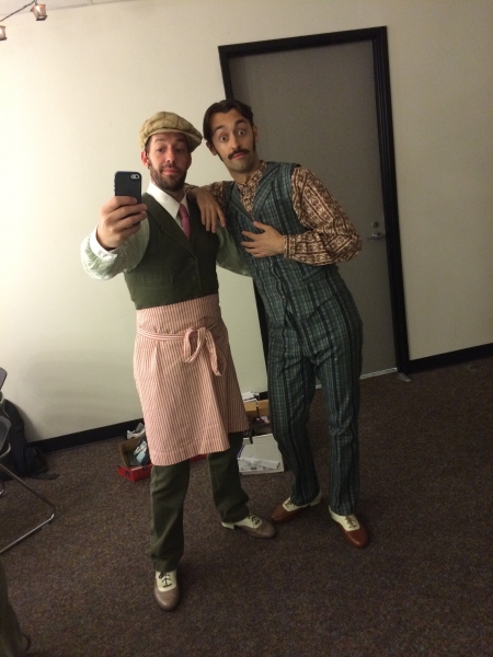 BWW Exclusive! Photo Flash: A Two-Show Day at TUTS' THE MUSIC MAN with Charles Swan Image