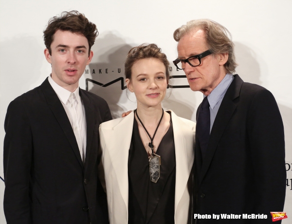 Matthew Beard, Carey Mulligan and Bill Nighy Photo