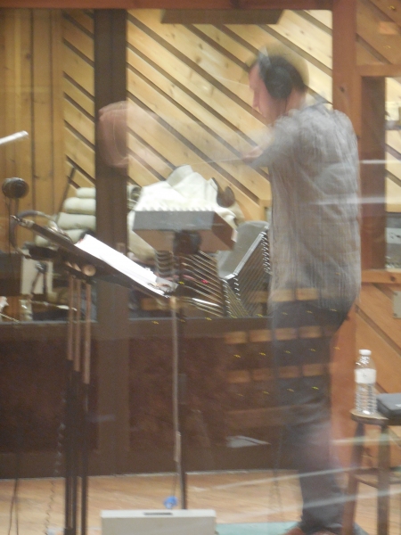Photo Flash: A Sneak Peek at JOHN & JEN in the Recording Studio Image