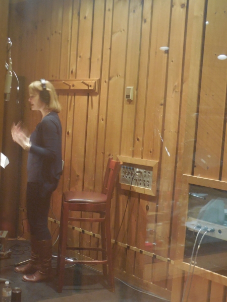 Photo Flash: A Sneak Peek at JOHN & JEN in the Recording Studio Image