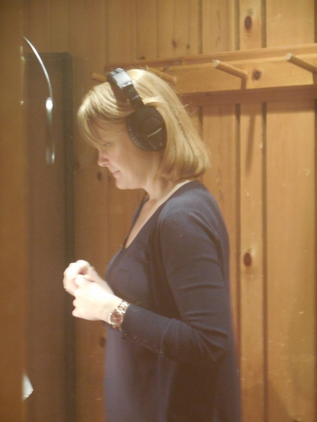 Photo Flash: A Sneak Peek at JOHN & JEN in the Recording Studio Image