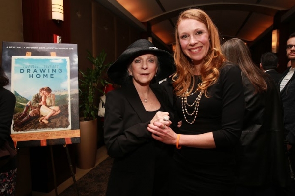 Singer Judy Collins and Julie Lynn Mortensen Photo