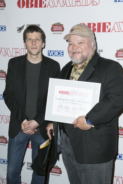 Jesse Eisenberg and Stephen McKinley Henderson Photo