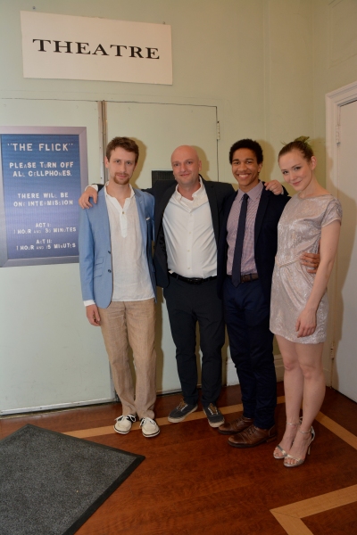 Photo Coverage: Inside Opening Night of THE FLICK at The Barrow Street Theatre Image