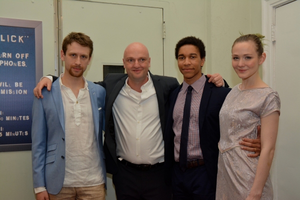 Photo Coverage: Inside Opening Night of THE FLICK at The Barrow Street Theatre Image