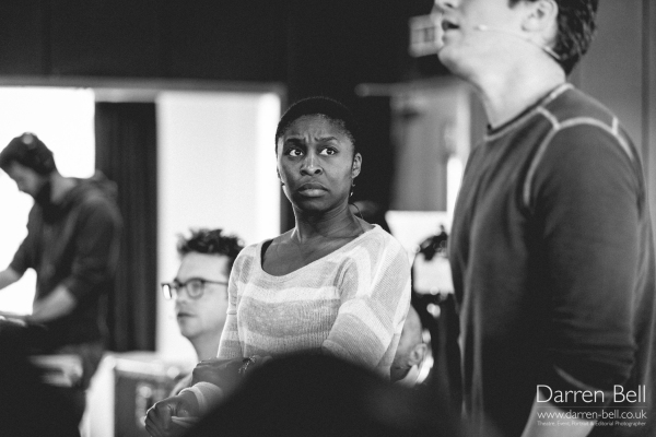 Exclusive Photos: Jonathan Groff and Company in Sitzprobe Rehearsal for HOW TO SUCCEED... Opening Tonight in London! Image