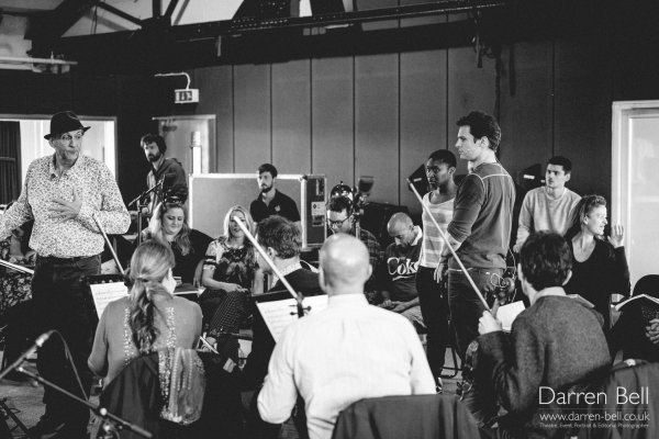Exclusive Photos: Jonathan Groff and Company in Sitzprobe Rehearsal for HOW TO SUCCEED... Opening Tonight in London! Image