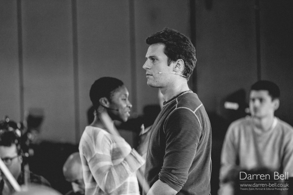 Exclusive Photos: Jonathan Groff and Company in Sitzprobe Rehearsal for HOW TO SUCCEED... Opening Tonight in London! Image
