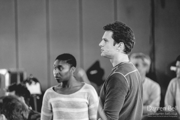 Exclusive Photos: Jonathan Groff and Company in Sitzprobe Rehearsal for HOW TO SUCCEED... Opening Tonight in London! Image