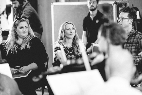 Exclusive Photos: Jonathan Groff and Company in Sitzprobe Rehearsal for HOW TO SUCCEED... Opening Tonight in London! Image
