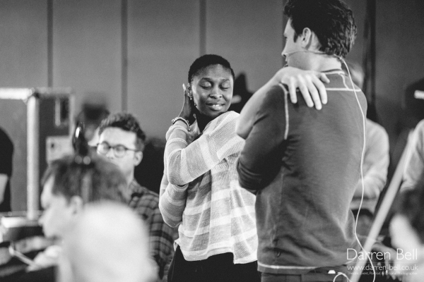 Exclusive Photos: Jonathan Groff and Company in Sitzprobe Rehearsal for HOW TO SUCCEED... Opening Tonight in London! Image