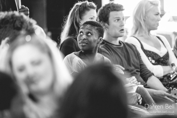 Exclusive Photos: Jonathan Groff and Company in Sitzprobe Rehearsal for HOW TO SUCCEED... Opening Tonight in London! Image
