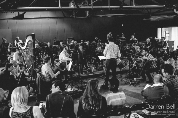 Exclusive Photos: Jonathan Groff and Company in Sitzprobe Rehearsal for HOW TO SUCCEED... Opening Tonight in London! Image