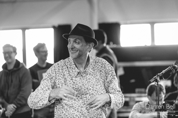 Exclusive Photos: Jonathan Groff and Company in Sitzprobe Rehearsal for HOW TO SUCCEED... Opening Tonight in London! Image