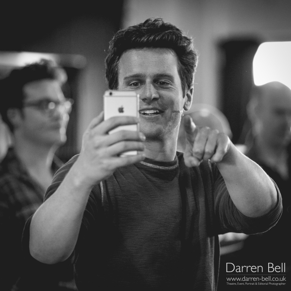 Exclusive Photos: Jonathan Groff and Company in Sitzprobe Rehearsal for HOW TO SUCCEED... Opening Tonight in London! Image