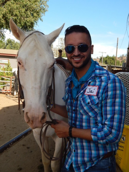 Jai Rodriguez, last year''s Celebrity Trail Guide and actor (Queer Eye for the Straig Photo