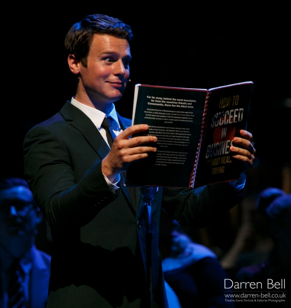 Photo Flash: Jonathan Groff, Hannah Waddingham, Cynthia Erivo and More Perform 'HOW TO SUCCEED...' in London Image