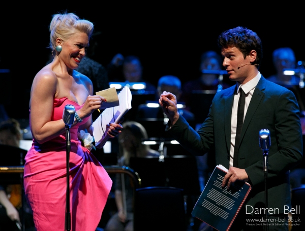 Photo Flash: Jonathan Groff, Hannah Waddingham, Cynthia Erivo and More Perform 'HOW TO SUCCEED...' in London Image
