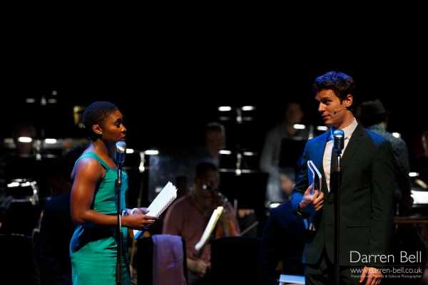 Photo Flash: Jonathan Groff, Hannah Waddingham, Cynthia Erivo and More Perform 'HOW TO SUCCEED...' in London Image