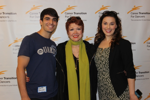 Jeffrey C. Sousa, Donna McKechnie and Alison Jantzie Photo