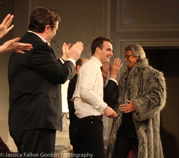 Photo Coverage: Tommy Tune Surprises Micah Stock Onstage at IT'S ONLY A PLAY! Image