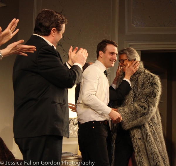 Photo Coverage: Tommy Tune Surprises Micah Stock Onstage at IT'S ONLY A PLAY! Image
