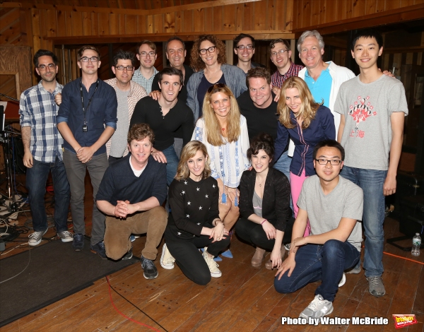 Photo Coverage: In the Recording Studio with the Cast of CLINTON: THE MUSICAL! Image