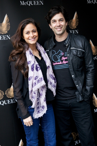 Photo Flash: McQUEEN, Starring Stephen Wight and Dianna Agron, Celebrates Opening Night at the St. James Image