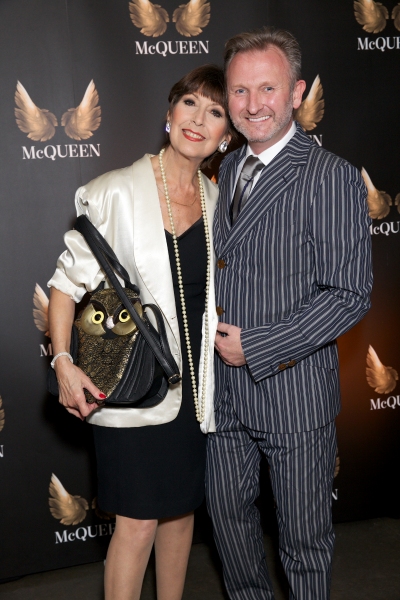 Anita Harris with producer Julian Stoneman Photo