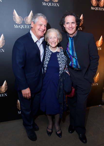 Cameron and Robert Mackintosh (producers) with their mother Diana Gladys Tonna (centr Photo