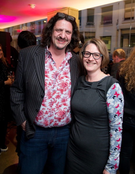 Jay Rayner and Pat Gordon-Smith Photo