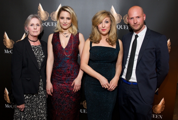 Jannet McQueen, Dianna Agron, Tracy-Ann Oberman and Garry McQueen Photo