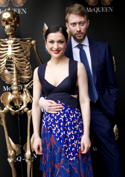 Photo Flash: McQUEEN, Starring Stephen Wight and Dianna Agron, Celebrates Opening Night at the St. James Image