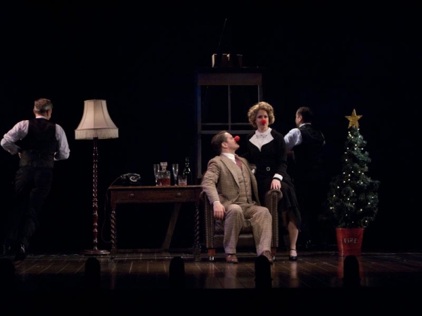 Photo Flash: Off-Broadway's 39 STEPS Celebrates Red Nose Day 