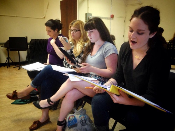 Photo Flash: New Musical FREEDOM'S SONG in Rehearsal 