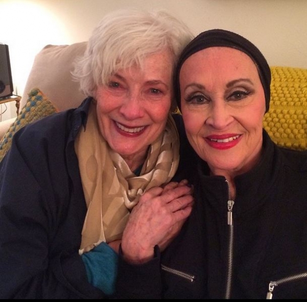Photo Flash: Betty Buckley Poses Backstage with Chita Rivera at THE VISIT Image